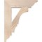 Ekena Millwork Balboa Traditional Smooth Bracket, Douglas Fir, 3 1/2"W x 16"D x 20"H BKT04X16X20BOA01SDF - alternate 3